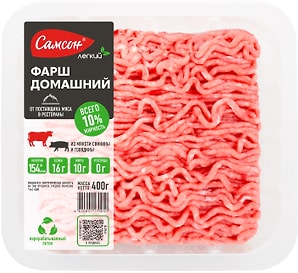 Изображение товара Фарш Самсон Домашний 400г