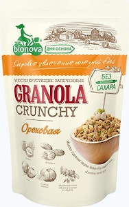Изображение товара Мюсли Bionova Запеченные Ореховые хрустящие 400г