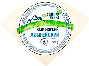 Изображение товара Сыр Зеленая линия Адыгейский мягкий 45%