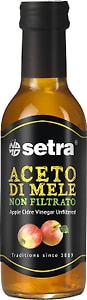 Изображение товара Уксус Setra Яблочный нефильтрованный 4% 250мл