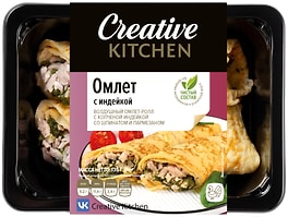 Изображение товара Омлет Creative Kitchen с индейкой 135г