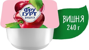 Изображение товара Йогурт Фругурт Вишня 2% 240г