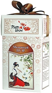 Изображение товара Чай черный Plum Snow Plum Snow Молочный Пуэр 100г