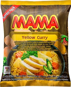 Изображение товара Лапша МАМА Быстрого приготовления Yellow Curry 90г