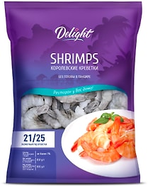 Изображение товара Креветки Delight 21/25 заморож 850г