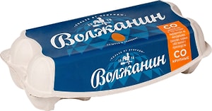 Изображение товара Яйца куриные Волжанин коричневые СО 10шт