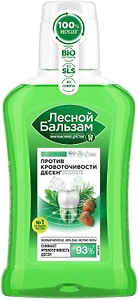 Изображение товара Ополаскиватель для рта Лесной Бальзам на отваре трав с корой дуба против кровоточивости десен 250мл