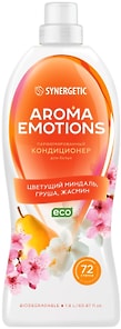 Изображение товара Кондиционер для белья Synergetic Aroma Emotions Миндаль-Груша-Жасмин 1.8л