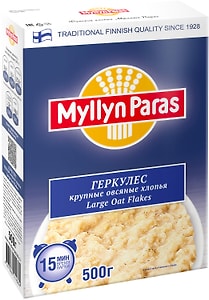 Изображение товара Хлопья Myllyn Paras Овсяные геркулес 500г