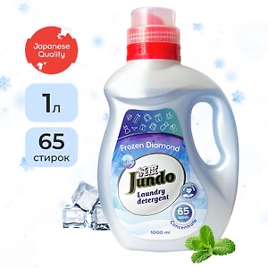 Изображение товара Гель для ежедневной стирки Jundo Frozen Diamond для всех типов белья 1л