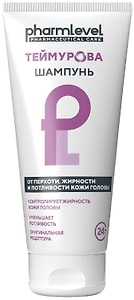 Изображение товара Шампунь для волос Pharmlevel Теймурова от перхоти жирности и потливости кожи головы 200мл