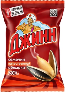 Изображение товара Семечки Джинн обжаренные 200г