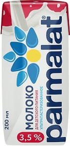 Изображение товара Молоко Parmalat Natura Premium ультрапастеризованное 3.5% 200мл