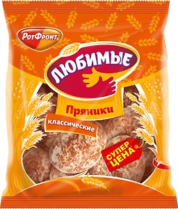 Изображение товара Пряники Любимые Классические 400г