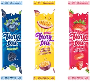 Изображение товара Конфеты Сладуница Йогурти микс глазированные с корпусами типа пралине