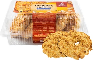 Изображение товара Печенье Хлебное Местечко песочное кольцо с арахисом 250г