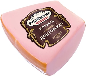 Изображение товара Колбаса Рублевский Докторская вареная 0.3-0.7 кг