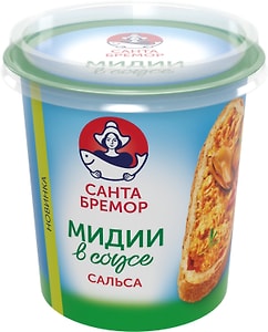 Изображение товара Паста Санта Бремор Мидии в соусе Сальса 150г
