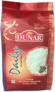 Изображение товара Рис Dunar Дейли Басмати 500г
