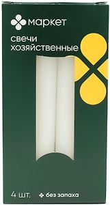 Изображение товара Свечи хозяйственные Маркет 4шт