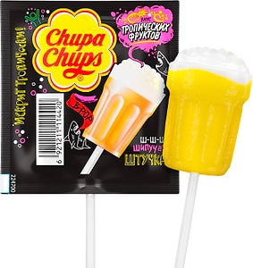 Изображение товара Карамель Chupa Chups тропические фрукты 15г