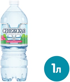 Изображение товара Вода Сенежская питьевая негазированная 1л