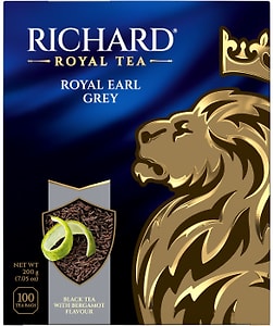 Изображение товара Чай черный Richard Royal Earl Grey 100*2г