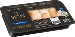 Изображение товара Блинчики Сибирская Коллекция с творогом замороженные 400г