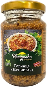 Изображение товара Горчица Натурово Зернистая 180г