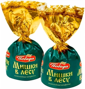Изображение товара Конфеты Победа Вкуса Мишки в лесу