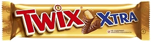 Изображение товара Шоколадный батончик Twix Xtra с карамелью и шоколадом 2шт*41г