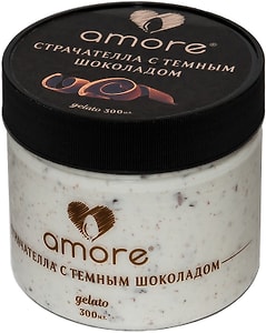 Изображение товара Мороженое Amore Страчателла с темным шоколадом 300мл
