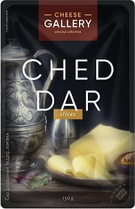 Изображение товара Сыр Cheese Gallery Чеддер полутвердый 50% 150г