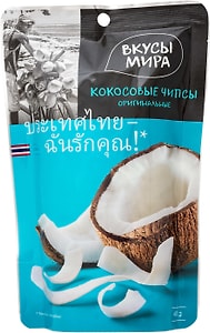 Изображение товара Чипсы Вкусы Мира кокосовые 40г