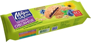 Изображение товара Печенье Magic Grain сдобное Овсяное с топинамбуром и экстрактом стевии 180г