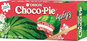 Изображение товара Пирожное Choco Pie Арбуз 180г