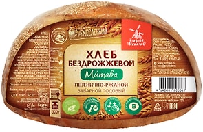 Изображение товара Хлеб Хлебное местечко Митава пшенично-ржаной нарезка 300г