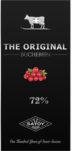 Изображение товара Шоколад Bucheron Горький с кусочками клюквы 90г