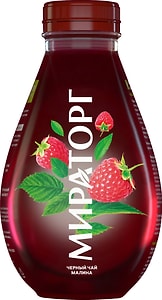 Изображение товара Чай холодный Мираторг черный со вкусом малины 380г