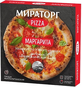 Изображение товара Пицца Мираторг Маргарита 340г замороженная