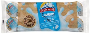 Изображение товара Сливки Альпенгурт безлактозные порционные 10% 10шт*10мл