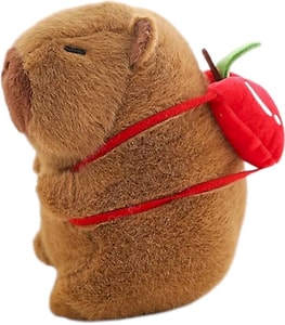 Изображение товара Мягкая игрушка Капибара с рюкзаком 2490-Е в ассортименте