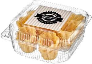 Изображение товара Тарталетки Банкетные из тонкого хрустящего теста Малые