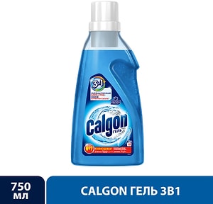 Изображение товара Средство для стиральной машины Calgon 3в1 для смягчения воды и предотвращения образования накипи 750мл