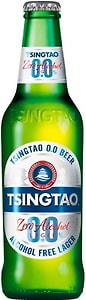 Изображение товара Пиво безалкогольное Tsingtao Zero светлое 330мл