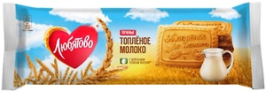Изображение товара Печенье сахарное Любятово Топленое молоко 267г