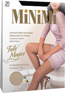 Изображение товара Колготки MiNiMi Tulle Magico Nero Черные Размер 5