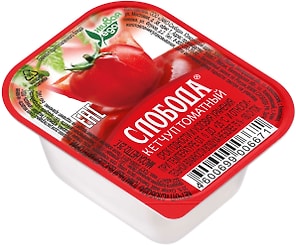 Изображение товара Кетчуп Слобода томатный 25г