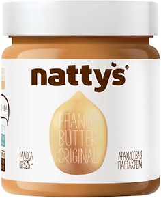 Изображение товара Паста арахисовая Nattys Original 525г