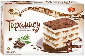 Изображение товара Торт День торта Тирамису 430г